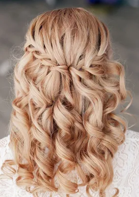 awesome Шикарная прическа водопад — Вдохновляющие фото, техники | Waterfall  braid hairstyle, Thick hair styles, Long hair styles