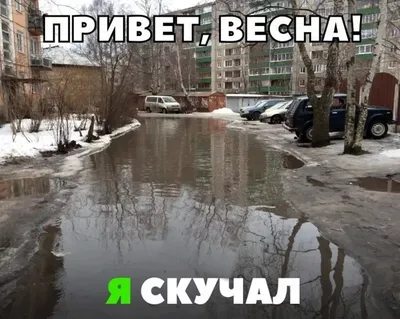 Новые прикольные весенние демотиваторы