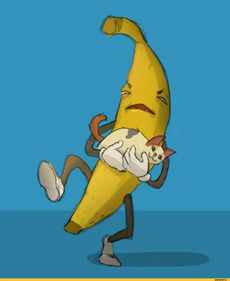 Прикольные картинки про бананы (49 фото) » Юмор, позитив и много смешных  картинок