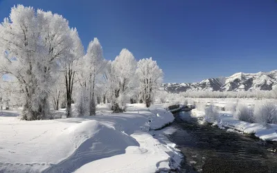 Картинки на рабочий стол зимы красивые