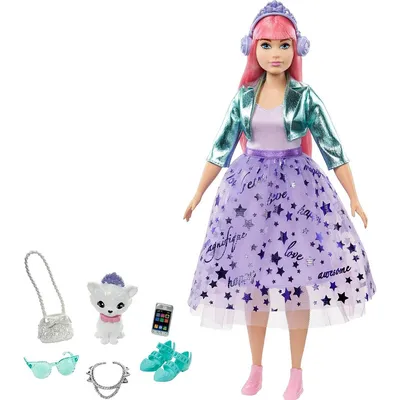 Barbie Игровой Набор "Приключения Принцессы" Кукла Нарядная принцесса Барби  с розовыми волосами (id 81557760), купить в Казахстане, цена на 