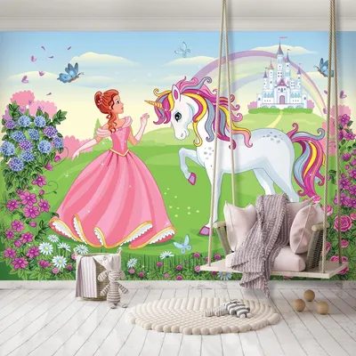 Картина по номерам "Принцесса с единорогом" 20 х 30 см купить по цене 419 ₽  в интернет-магазине KazanExpress