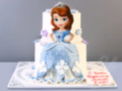 торт принцесса софия