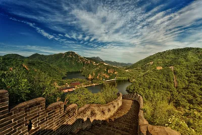 Картинки Китай Lijiang Природа Парки Пагоды река дерево