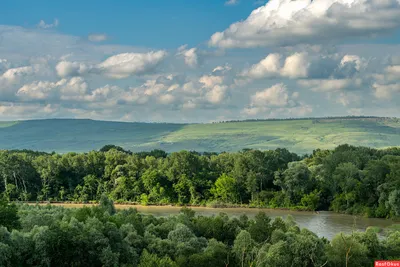 Фото: Река Кубань. Фотолюбитель Игорь Сикорский. Природа. Фотосайт  Расфокус.ру