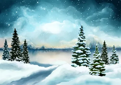 Зима в России - лес в снегу | Лес, Природа, Зима