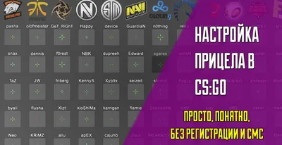 Лучшие прицелы профессиональных игроков для CS2