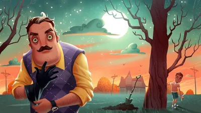 NEW HOUSE and NEW SECRETS HELLO NEIGHBOR! Cartoon horror game Hello  Neighbor ACT 3 Start - YouTube