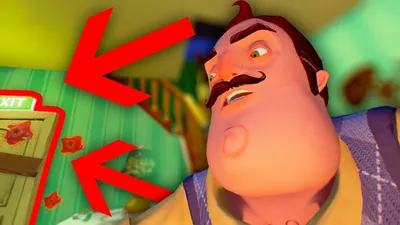 Как найти красный ключ и открыть подвал в Hello Neighbor - GuidesGame