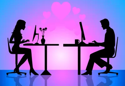 Обои на рабочий стол Признание девушке в любви написано в виде сердца, обои  для рабочего стола, скачать обои, обои бесплатно