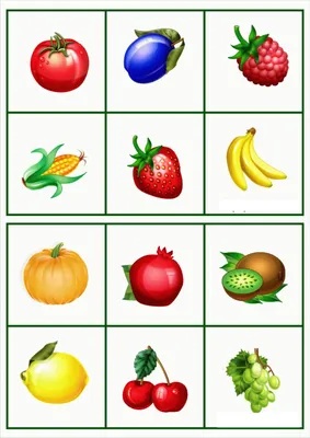 ИГРЫ НА МАГНИТАХ. Фрукты, овощи и ягоды (ИН-8995)