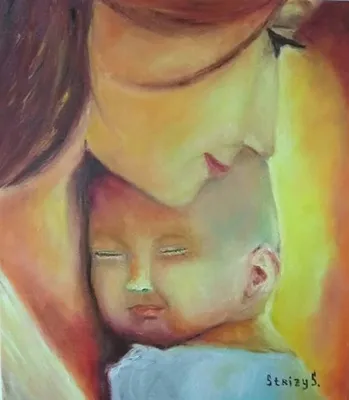 Иосиф Рубанов «Материнство», 1946 г. — Картинотерапия для всех желающих