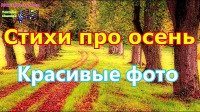 Открытка про осень с цитатой - Скачайте на 