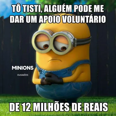 12 milhões | Citações minions, Frases engraçadas, Fotos com frases  engraçadas