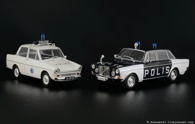 Полицейские машины мира: выпуск номер 56 - Volvo 240 Sjöpolisen Stockholm