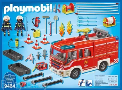 Конструктор Автомобиль пожарников Playmobil (Плеймобил) 9464 купить в  Минске в интернет-магазине | BabyTut