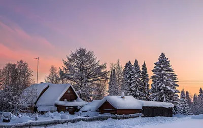 Доброе утро картинки зима природа - 68 фото