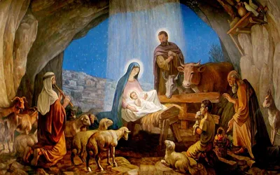 Открытки с Рождеством Христовым - скачайте на 