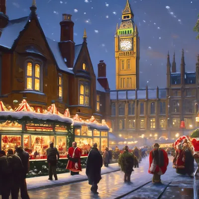 Рождественские традиции Викторианской Англии