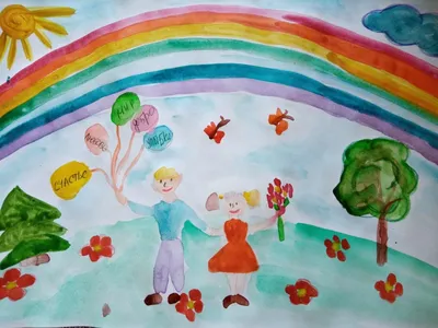 Выставка детских рисунков «Мирное детство – счастливое детство» -  Культурный мир Башкортостана