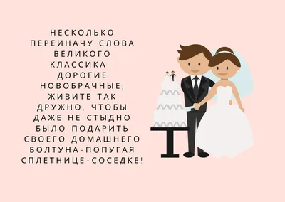 Тосты на свадьбу: 50+ смешных и прикольных пожеланий