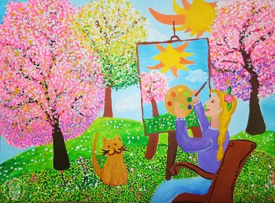 Картинки на тему "Весна" для детского сада - самые красивые и прикольные