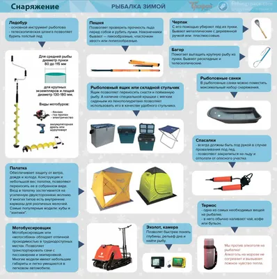 Зимняя рыбалка: что нужно взять с собой?