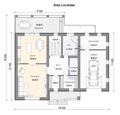 Проект дома с мансардой и балконом 180 м.кв. 🏠 | СтройДизайн