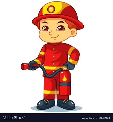 Пожарный детский рисунок - 79 фото