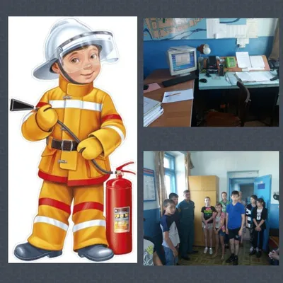 Пожарный из Дзержинска рассказывает о своей профессии школьникам —  Дзержинские ведомости