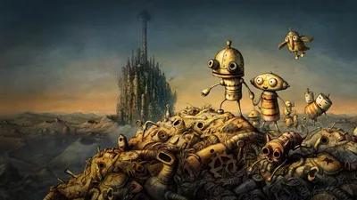 Непобедимый Дед! Играем в Винтики-Гайки - Машинариум|Machinarium,  Прохождение #3 - YouTube