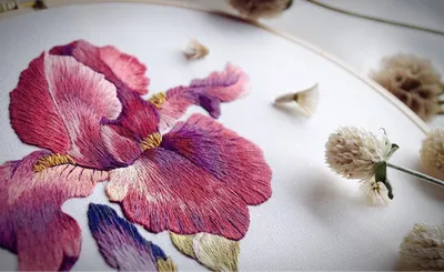 11 самых необходимых стежков гладью | Hand Embroidery for Beginners -  YouTube