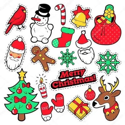 Новогодние рисунки для срисовки: простые и милые идеи 2022! | Osos de  navidad, Navidad clipart, Dibujos de navidad faciles