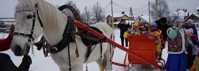 Проводы русской зимы в деревне "Манюхино"