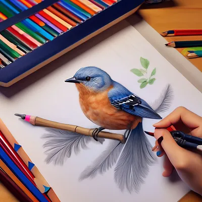 картинки нарисованные цветными карандашами, животные цветными карандашами,  рисунки цветными каранд… | Colored pencil artwork, Color pencil drawing,  Color pencil art