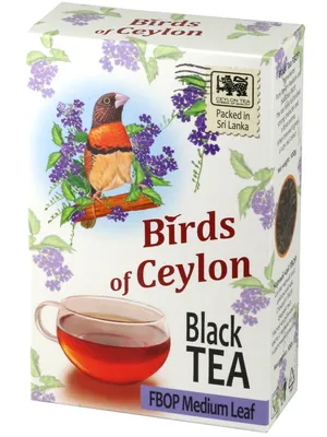 Купить чай "птицы цейлона" fbop черный средний лист 100 г по цене 212,18  руб. в интернет-магазине 