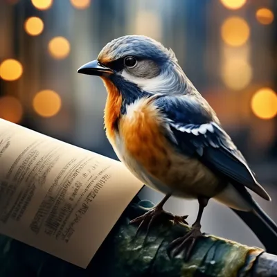 Раскраски птица, Раскраска Птица с письмом птицы.