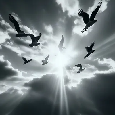 Птицы Небо Зверь - Бесплатное фото на Pixabay - Pixabay
