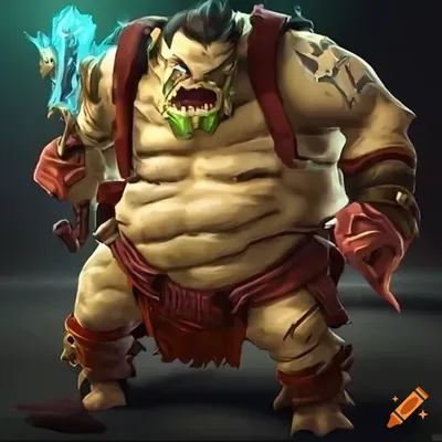 Fresh meat! (Dota 2 - Pudge) by Jazza on Newgrounds