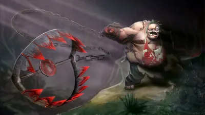 Pudge from dota 2 on Craiyon