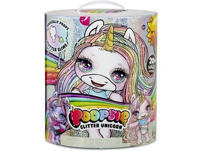 Пупси Единорог Блестящий - Poopsie Surprise Glitter Unicorn, 561132,  Poopsie Unicorn, MGA Entertainment, Poopsie Surprise - Пупси Сюрприз.