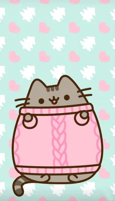 Рисуем по клеточкам - Пушин кэт - How to DRAW Pusheen CAT - По клеточкам  РИСУНКИ - YouTube