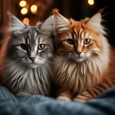 Эти коты невероятно пушистые! Фото-подборка | Ох уж эти коты! | Дзен