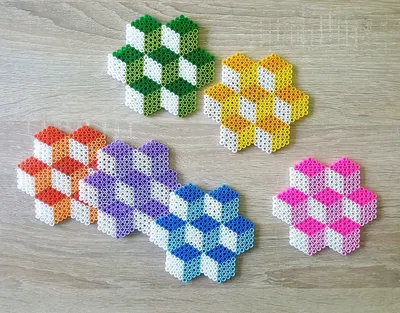 TUTORIAL Hama Beads Pyssla Perler Beads How to Make a cake - YouTube