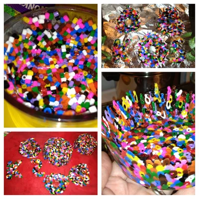 Pyssla unicorn | Diy perler beads, Perler bead templates, Melt beads  patterns