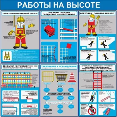 Работы на высоте: группы, наряды-допуск, документы