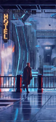 Картинка Бегущий по лезвию 2049 Харрисон Форд Мужчины Райан Гослинг