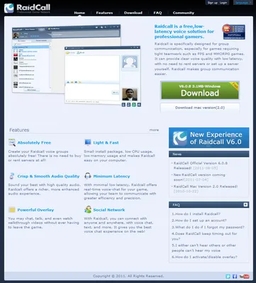 RaidCall - скачать бесплатно RaidCall 8.2.0