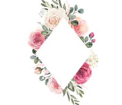 Рамка Цветы Украсить - Бесплатная векторная графика на Pixabay - Pixabay