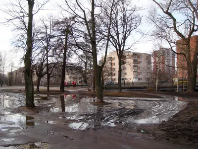 Ранняя весна в городе» — создано в Шедевруме